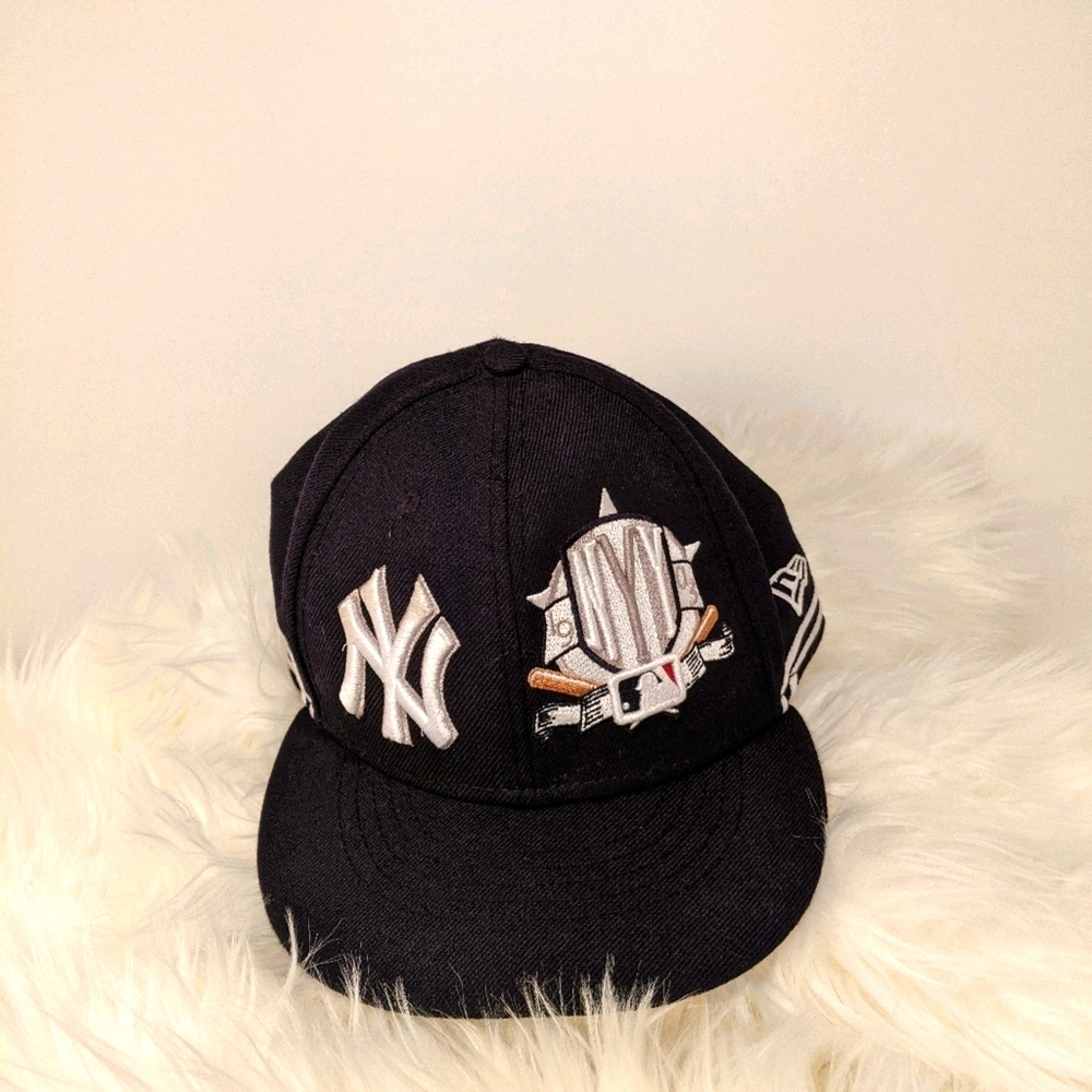 Navy NY Yankees MLB Official Cap Size 7.5